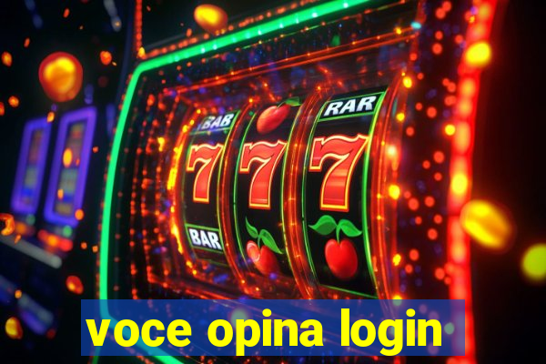 voce opina login