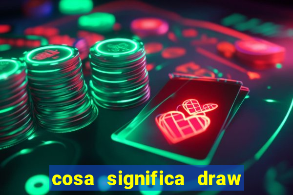 cosa significa draw no bet