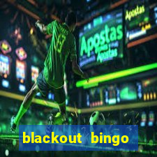 blackout bingo promo code