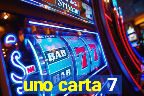 uno carta 7