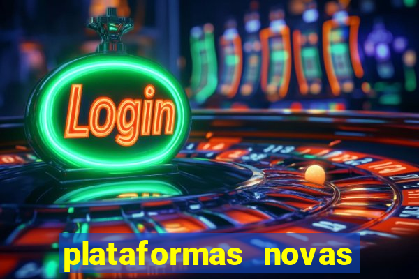 plataformas novas com bonus de cadastro