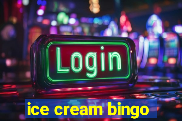 ice cream bingo