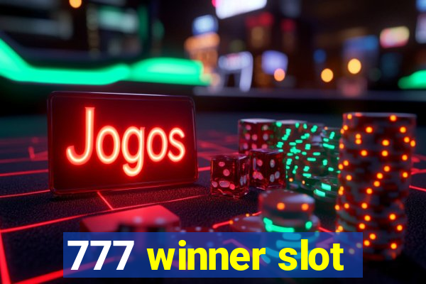 777 winner slot