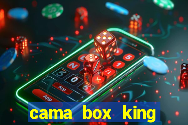 cama box king casas bahia