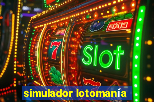 simulador lotomanía