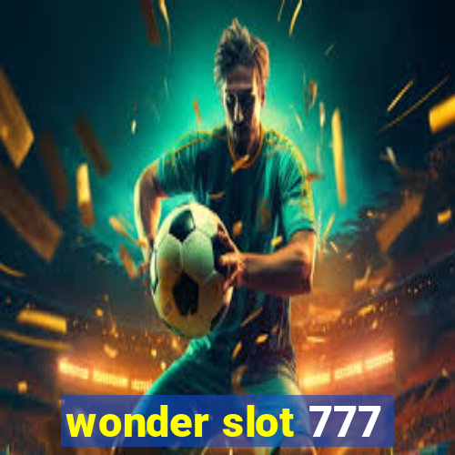 wonder slot 777