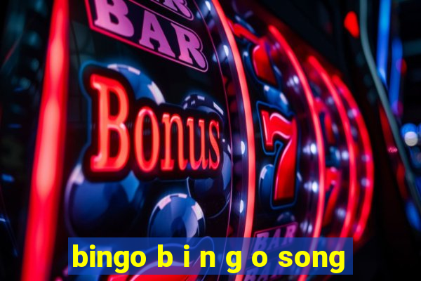 bingo b i n g o song