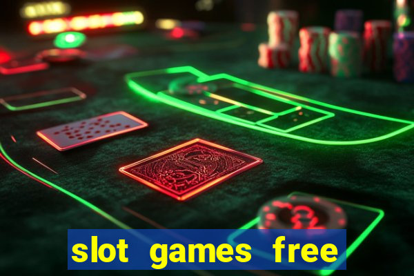 slot games free spin bonus