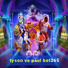 tyson vs paul bet365