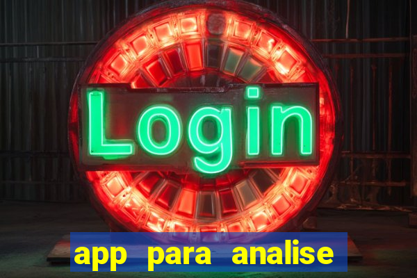 app para analise de jogos de futebol