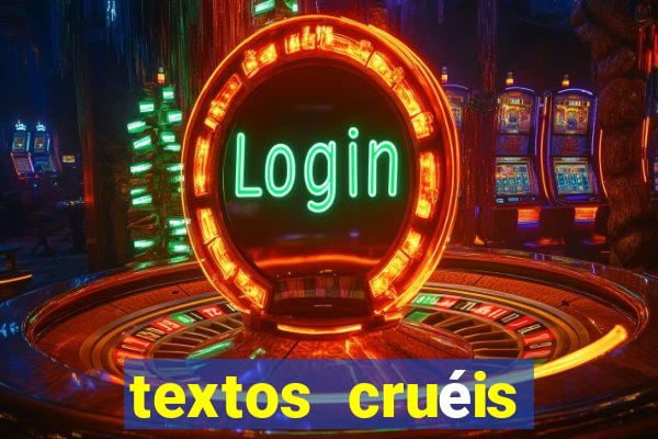 textos cruéis demais para serem lidos rapidamente pdf