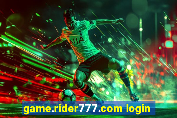 game.rider777.com login