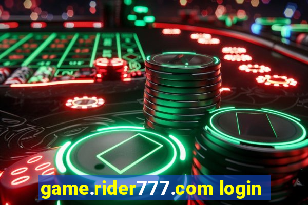 game.rider777.com login