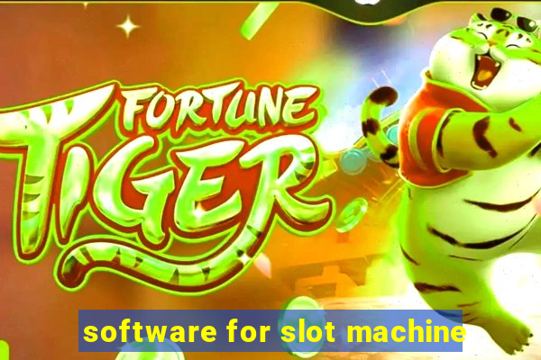 software for slot machine