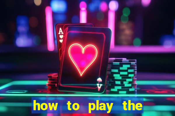 how to play the buffalo slot machine