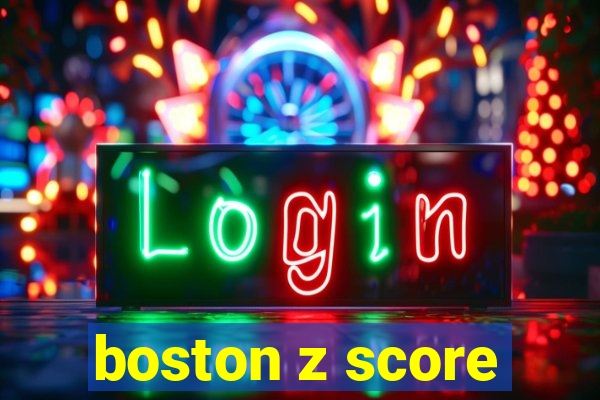 boston z score