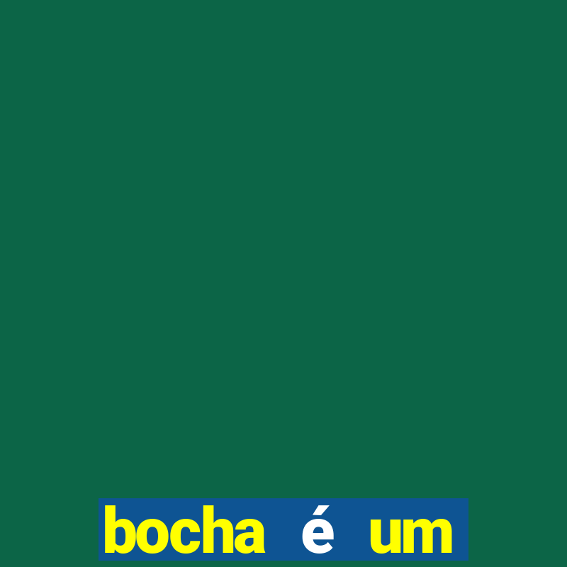 bocha é um esporte de precisão