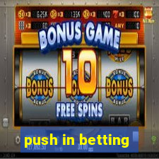 push in betting