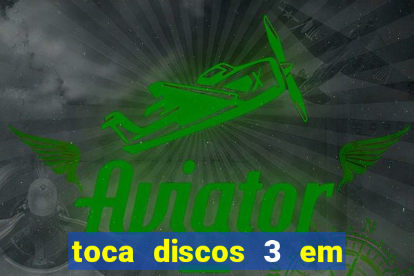 toca discos 3 em 1 antigo