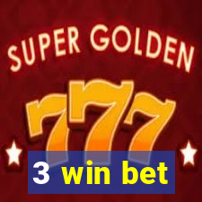 3 win bet