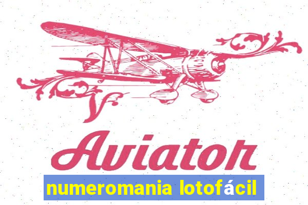 numeromania lotofácil